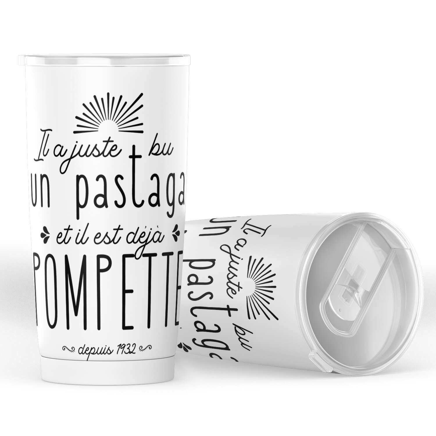 Gobelet Pastaga en acier inoxydable