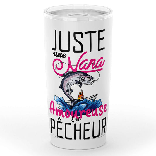 Gobelet pêche pour femme en acier inoxydable | Subliminator