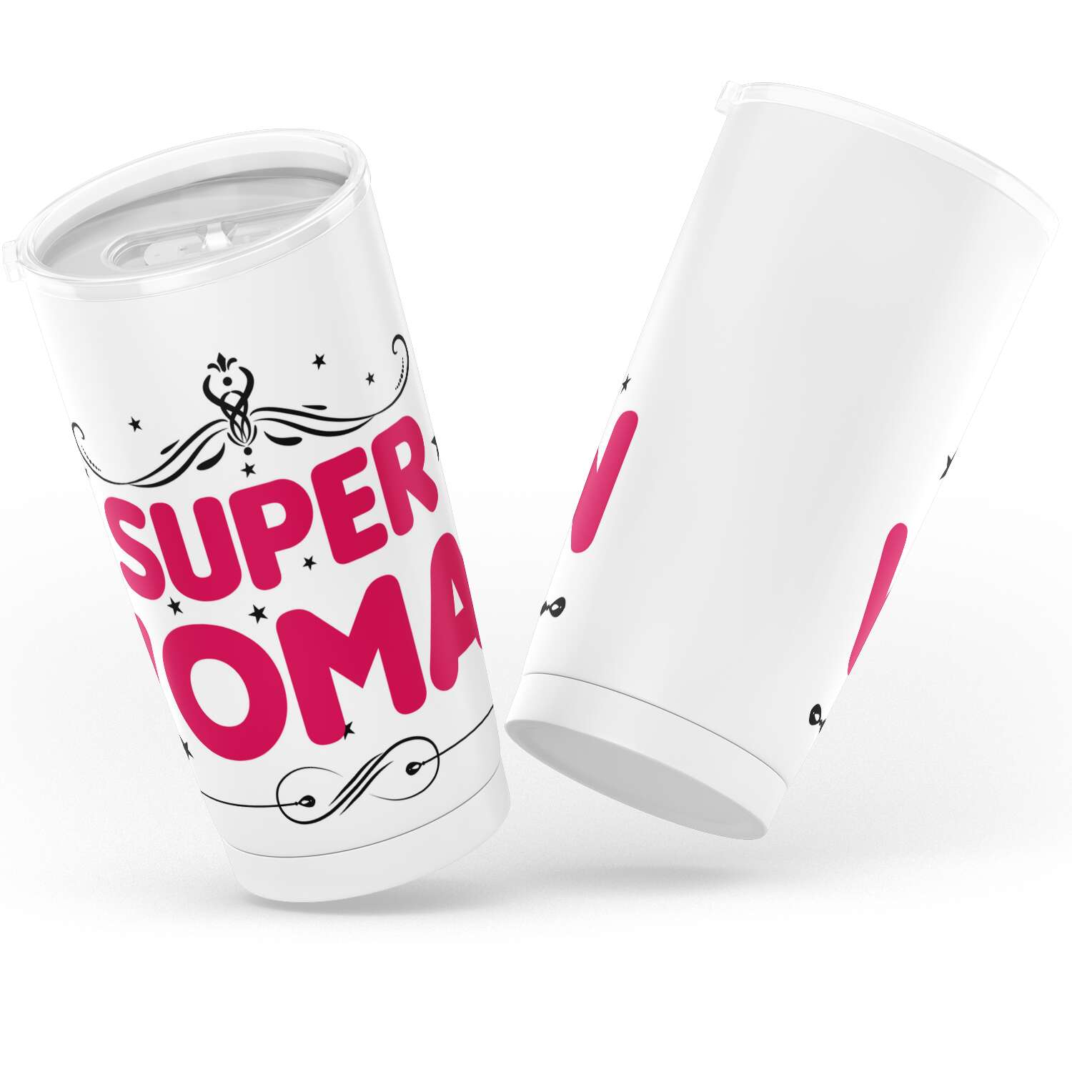 Gobelet superwoman Maman Héroïne en acier inoxydable