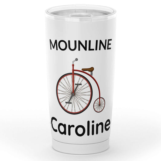Gobelet vélo club Mouline Caroline en acier inoxydable
