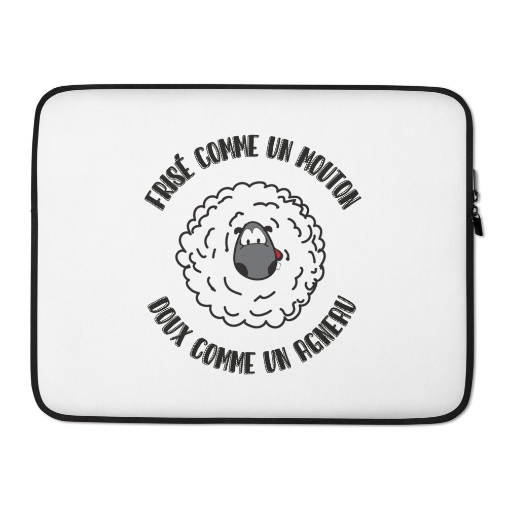 Housse Pour Ordinateur Portable "Frisé comme un moton doux comme un agneau"