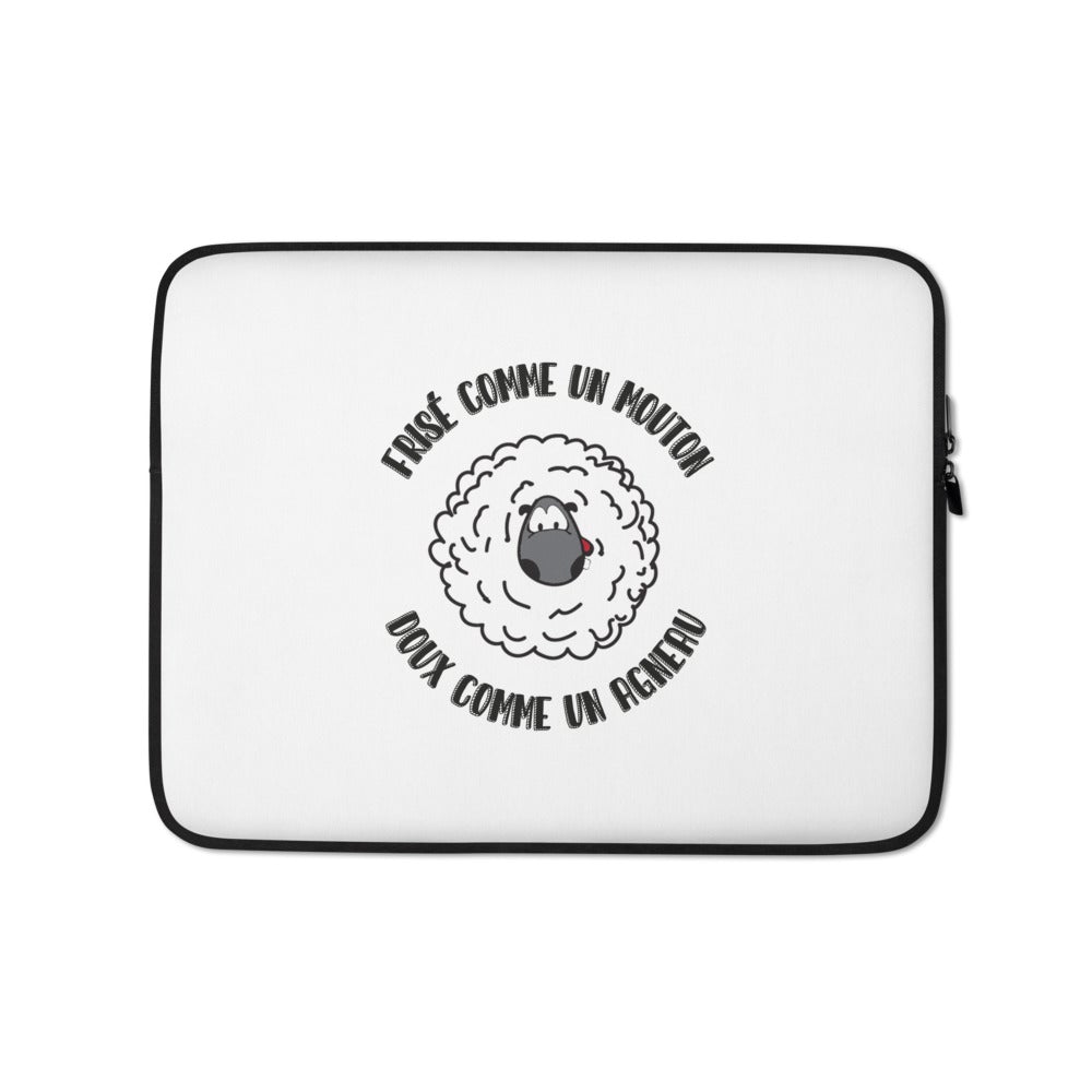 Housse Pour Ordinateur Portable "Frisé comme un moton doux comme un agneau"