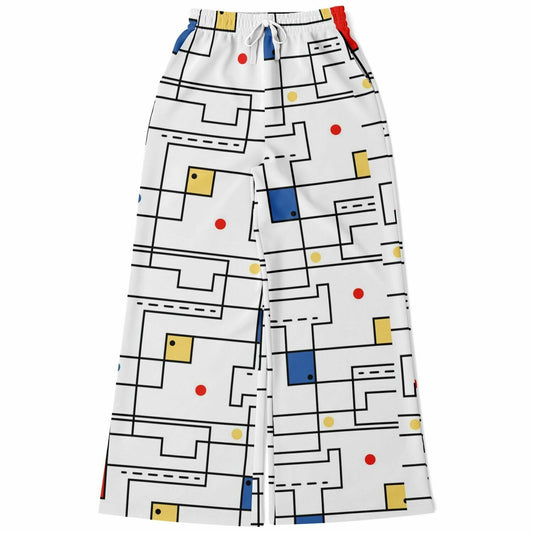 Jogging évasé Kandinski minimaliste | Subliminator
