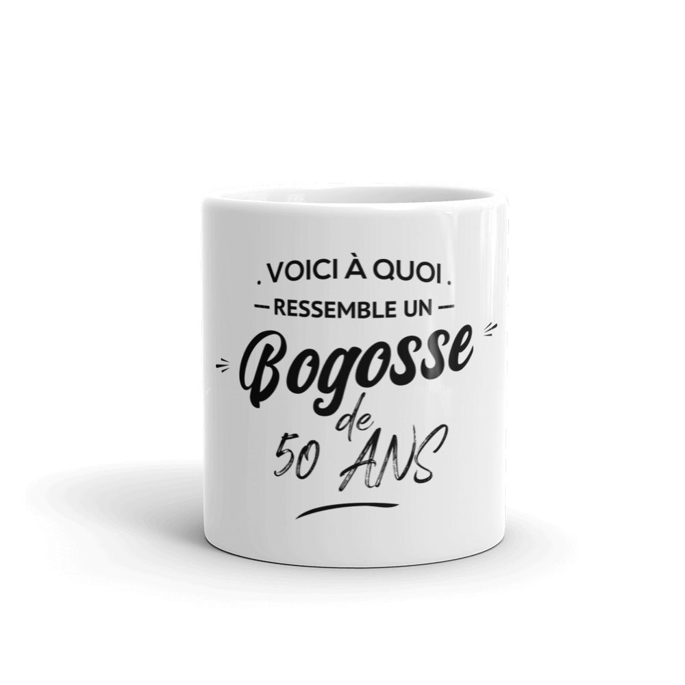 Mug anniversaire 50 ans bogosse 50 ans cadeau humour