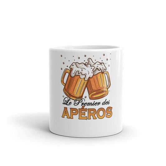 Mug Apéro Blanc Brillant