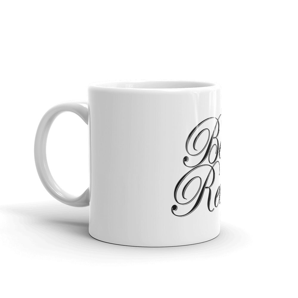 Mug Blanc Brillant "Belle & Rebelle"