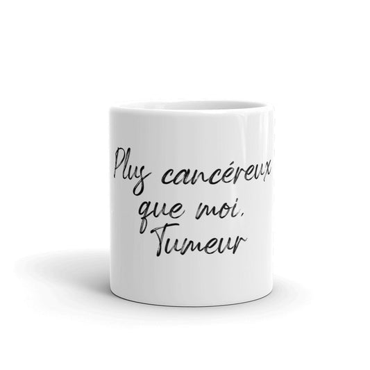 Mug Blanc Brillant humour noir | vadormirva.com