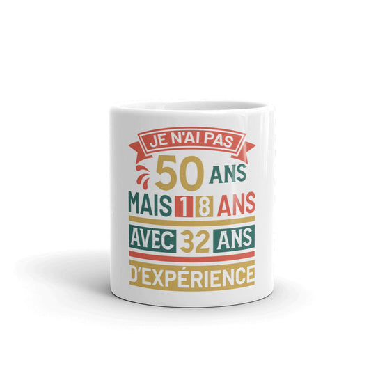 Mug cadeau papa papi 50 ans