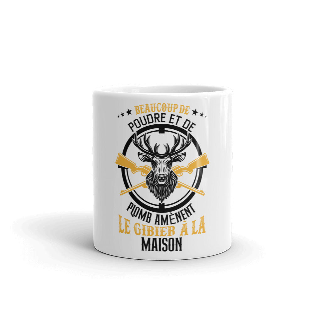 Mug chasse beaucoup de Poudre et de Plomb amène le Gibier à la maison