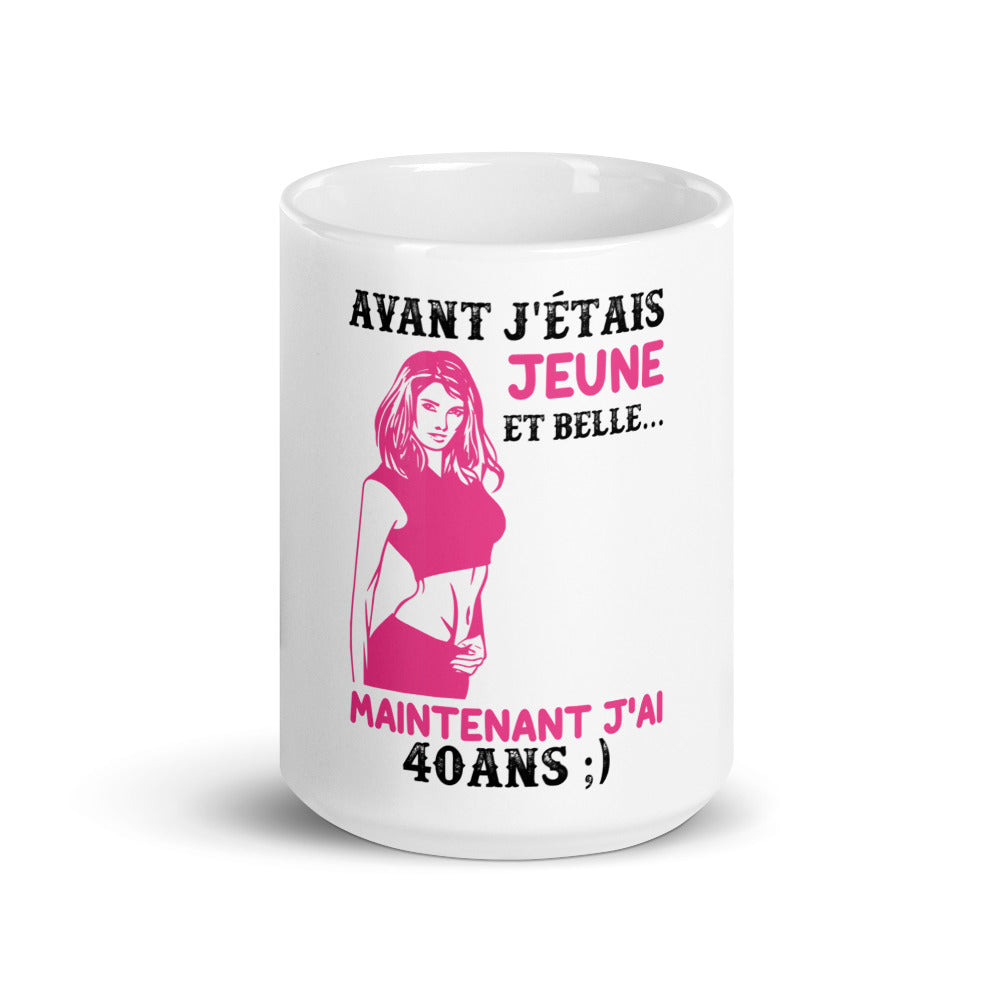 Mug Citation Anniversaire 40 ans femme