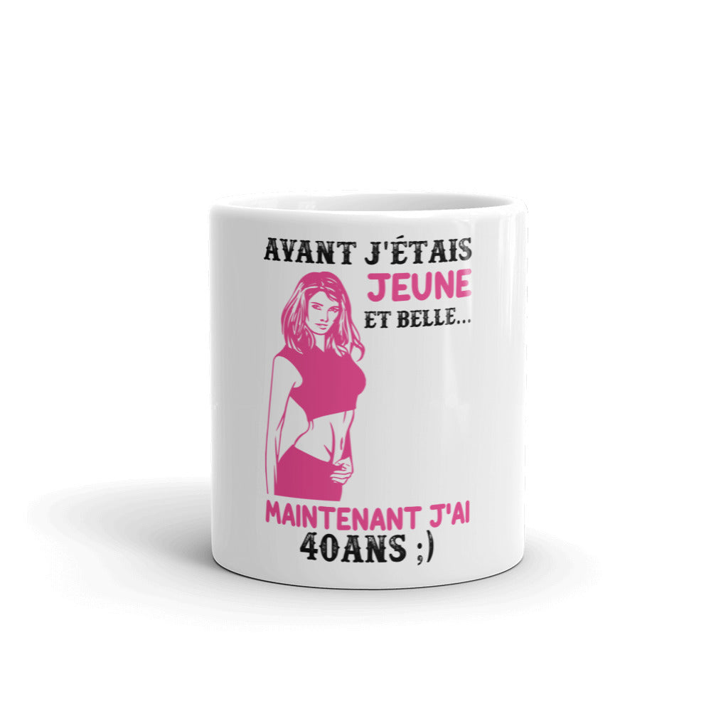 Mug Citation Anniversaire 40 ans femme