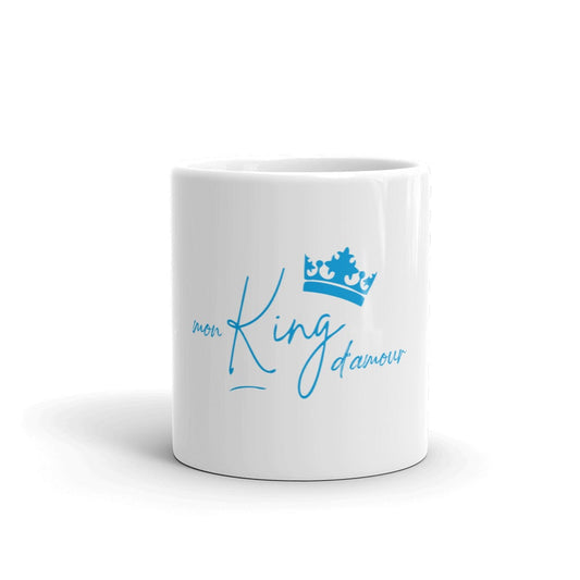 Mug couple st valentin "Mon King d'amour"
