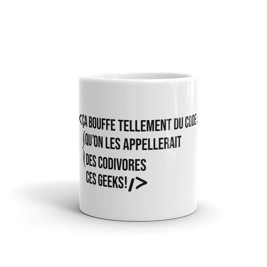 Mug developpeur Geek les Codivors