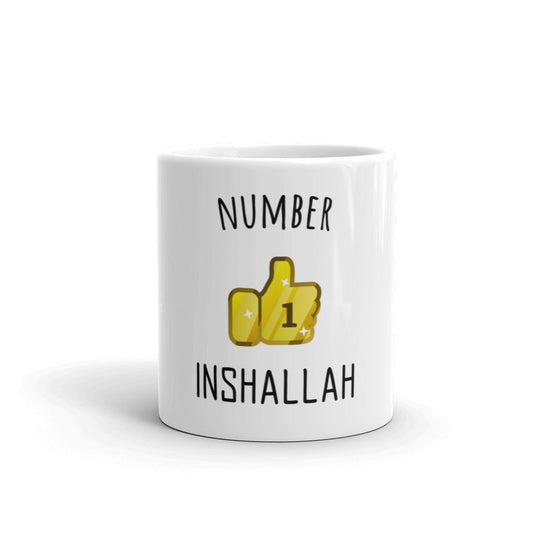 Mug INSHALLAH, Number 1 InshAllah