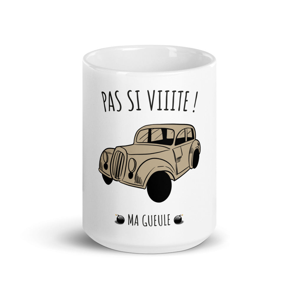 Mug "pas si vite" la septième compagnie