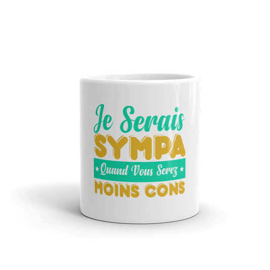 Mug sympa moins cons | vadormirva.com