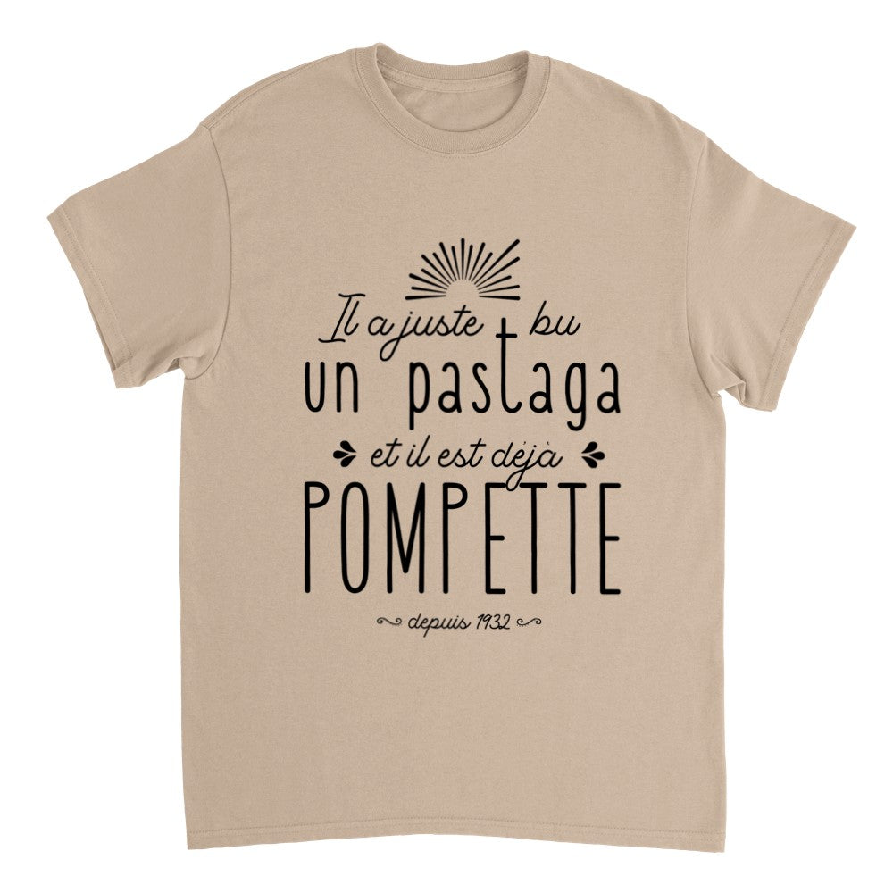 T-shirt Pastaga 1932, T-shirt authentique, message drôle