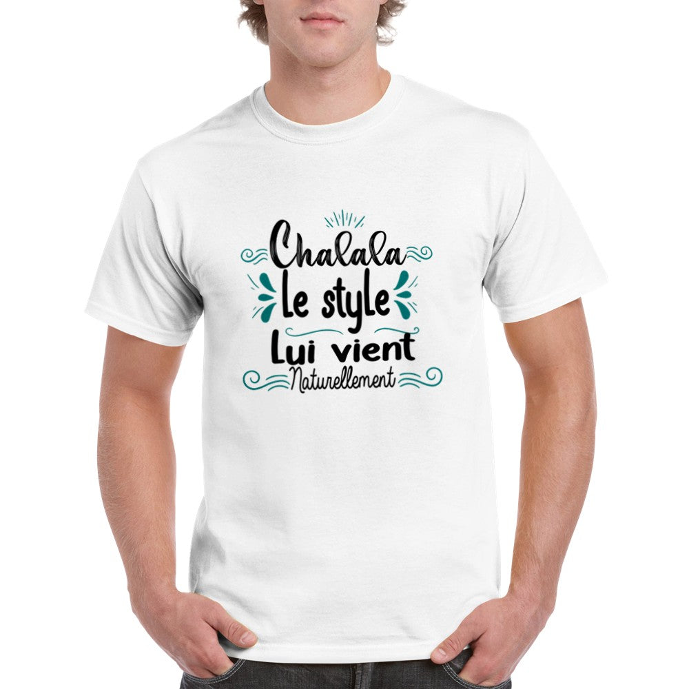 T-shirt Chalala style, réplique humoristique, décontracté, T-shirt avec message drôle