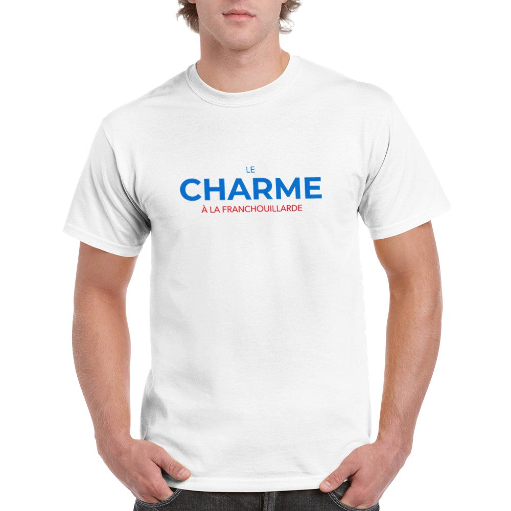 T-shirt Charme à la Française, Expression charmante, Design original, Vêtement lifestyle
