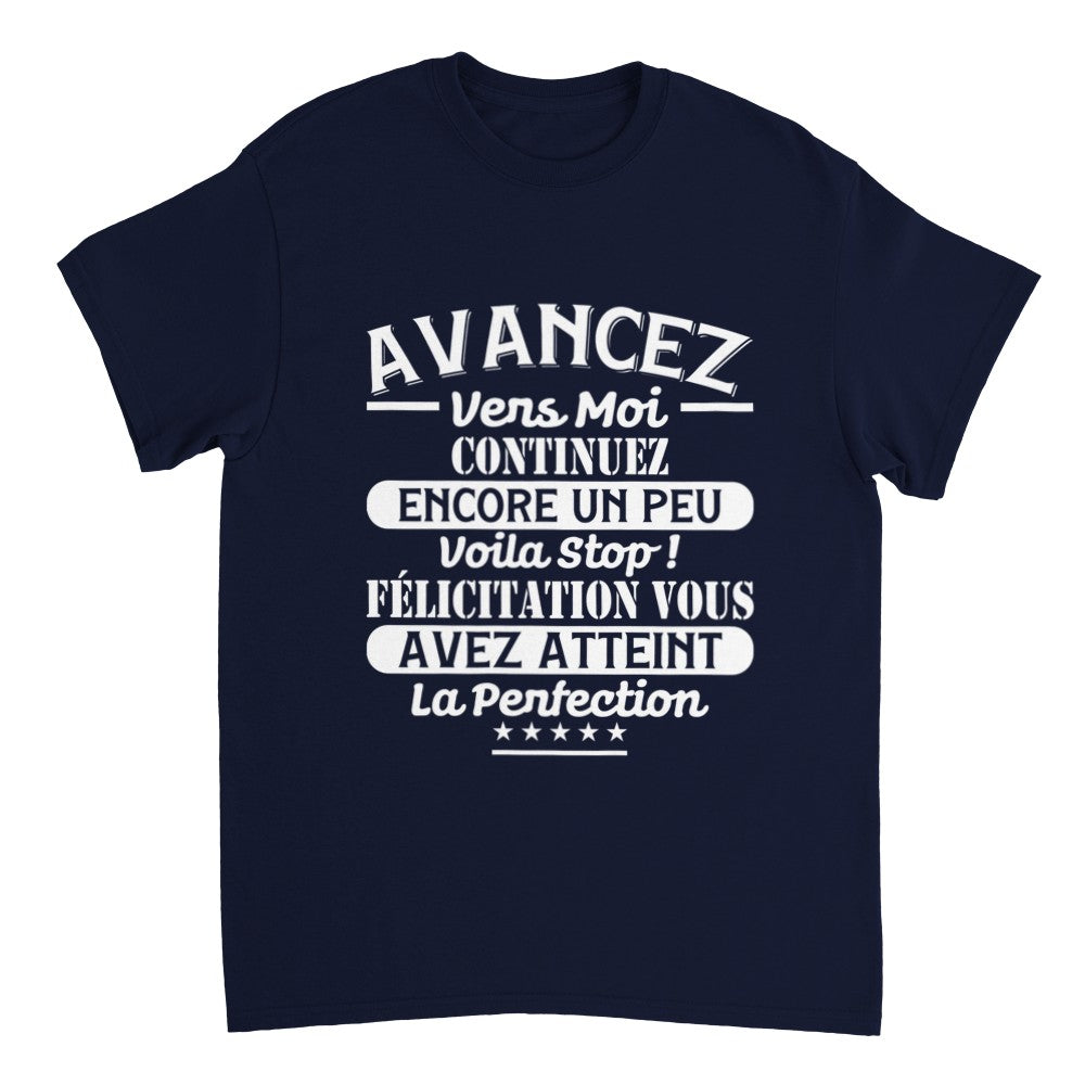 T-Shirt Enfant Avancez vers la perfection