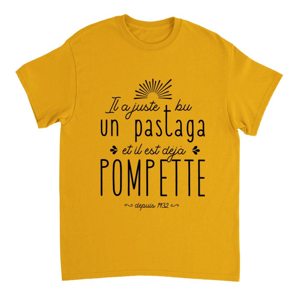 T-shirt Pastaga 1932, T-shirt authentique, message drôle