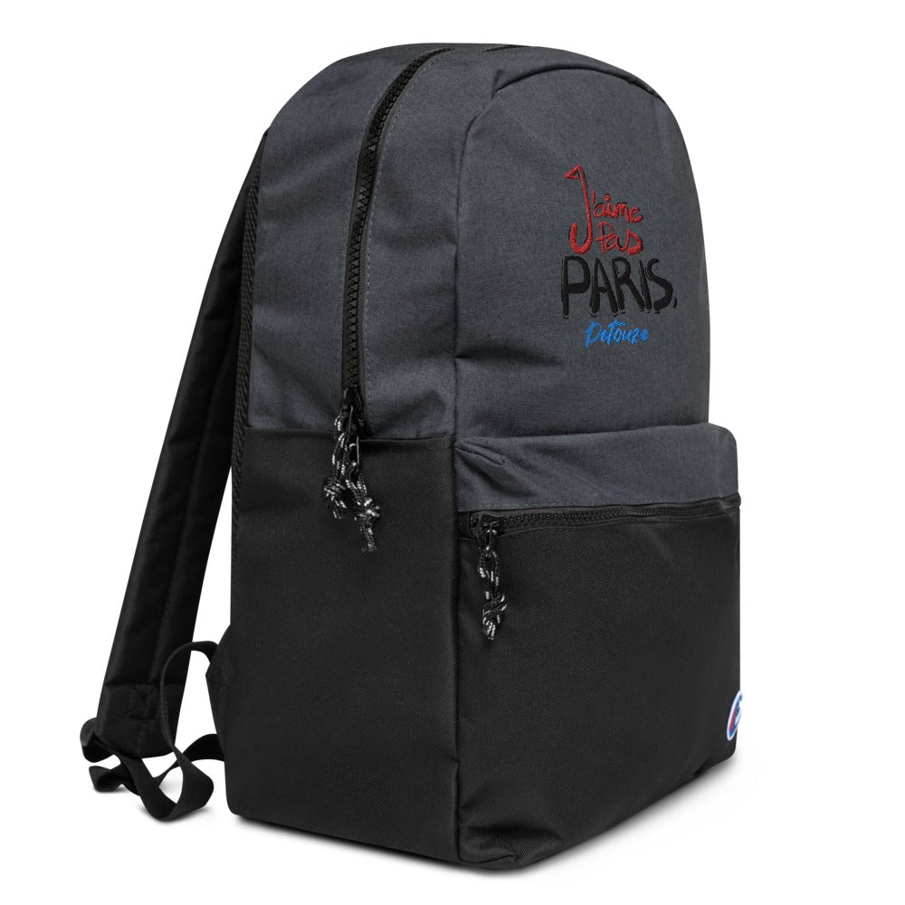 Sac à dos Champion Brodé "J'aime paris petouze"