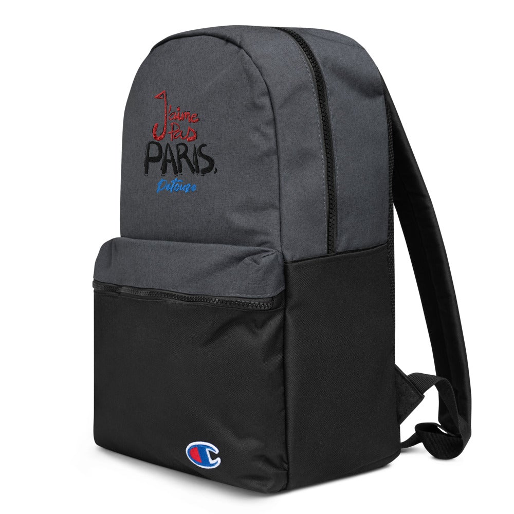Sac à dos Champion Brodé "J'aime paris petouze"