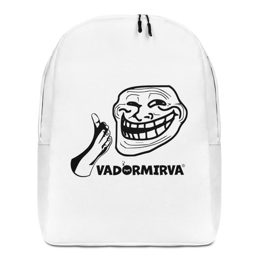 Sac à dos minimaliste Trollface vadormirva