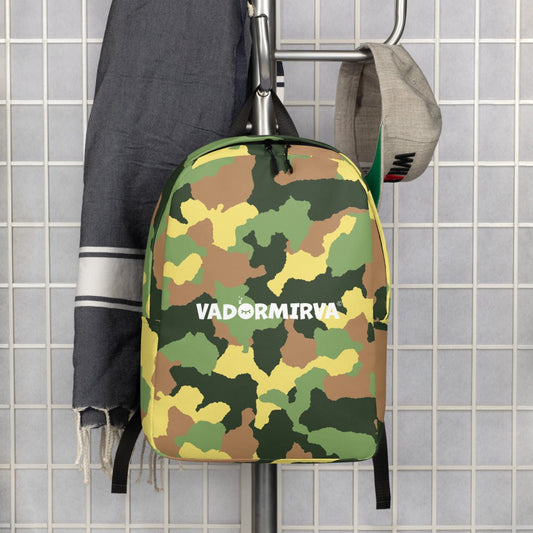Sac à dos vadormirva motif camouflage militaire