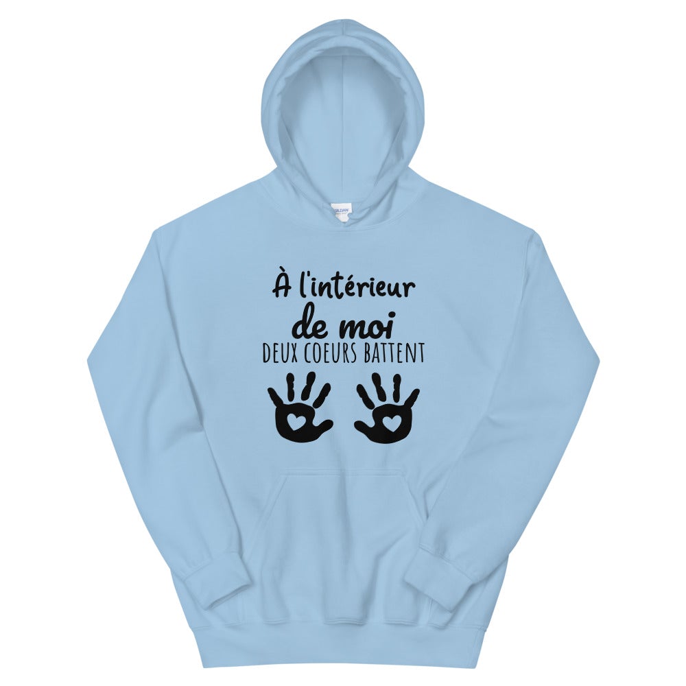 Sweat à capuche annonce grossesse femme