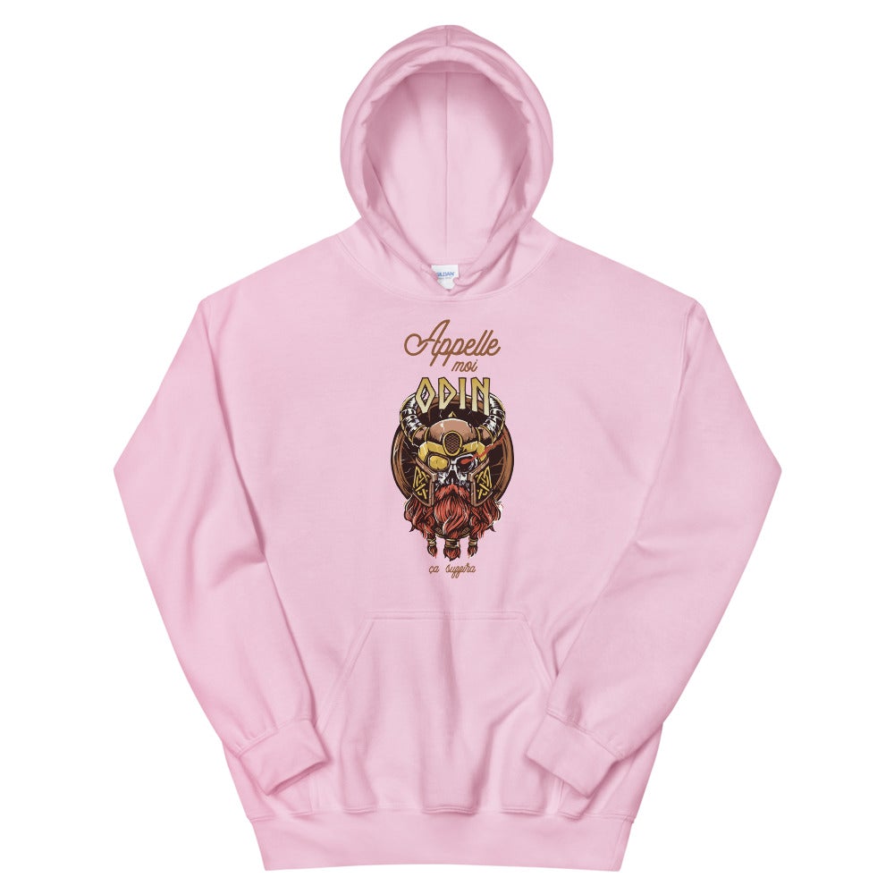 Sweat à capuche appelle moi Odin ça suffira