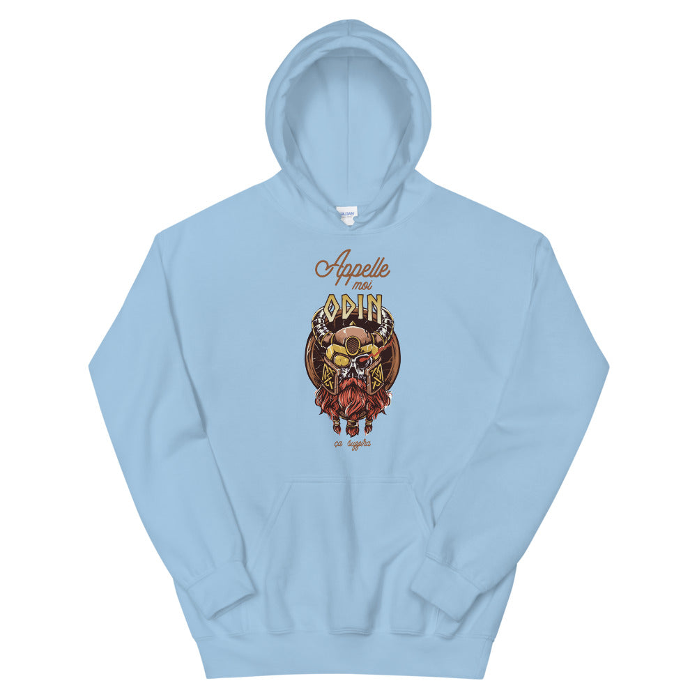 Sweat à capuche appelle moi Odin ça suffira