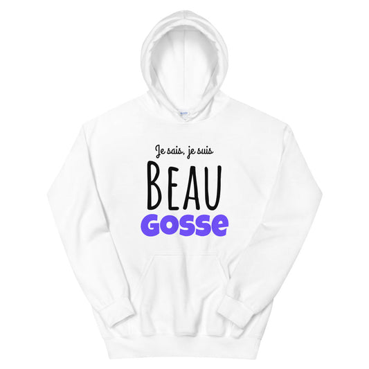 Sweat à capuche beau gosse