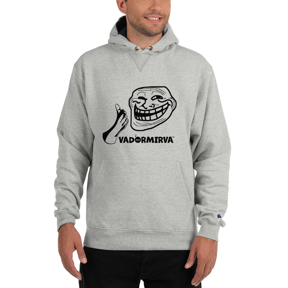 Sweat à Capuche Champion Trollface vadormirva