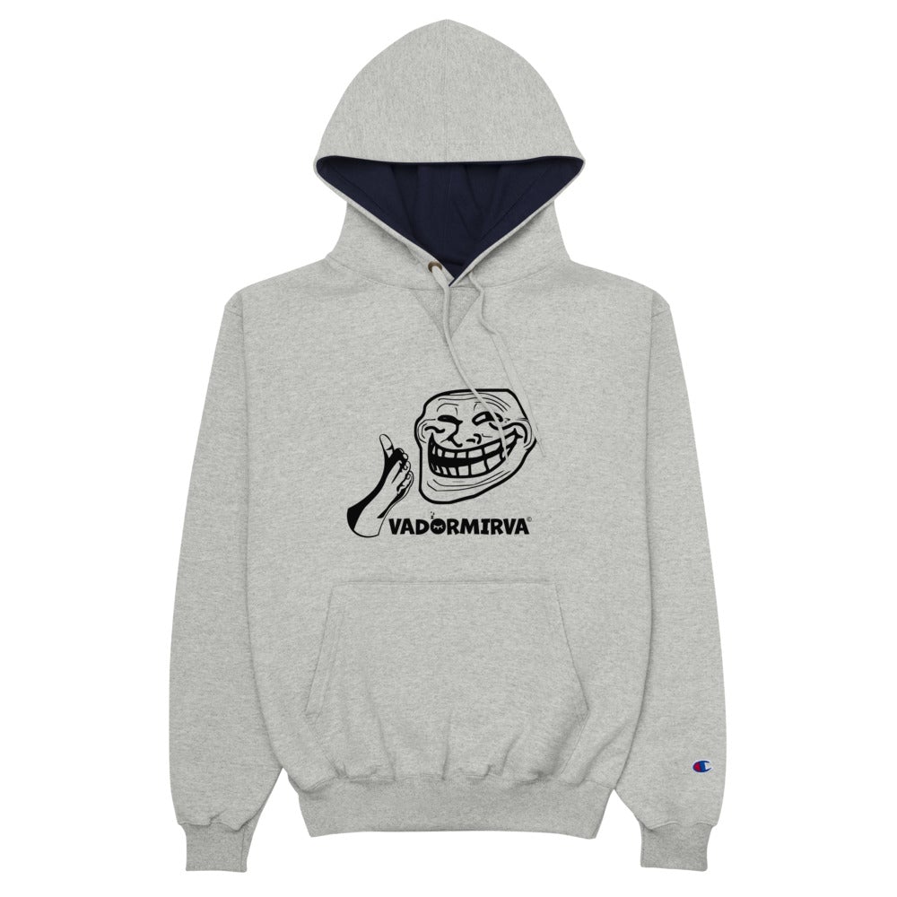 Sweat à Capuche Champion Trollface vadormirva