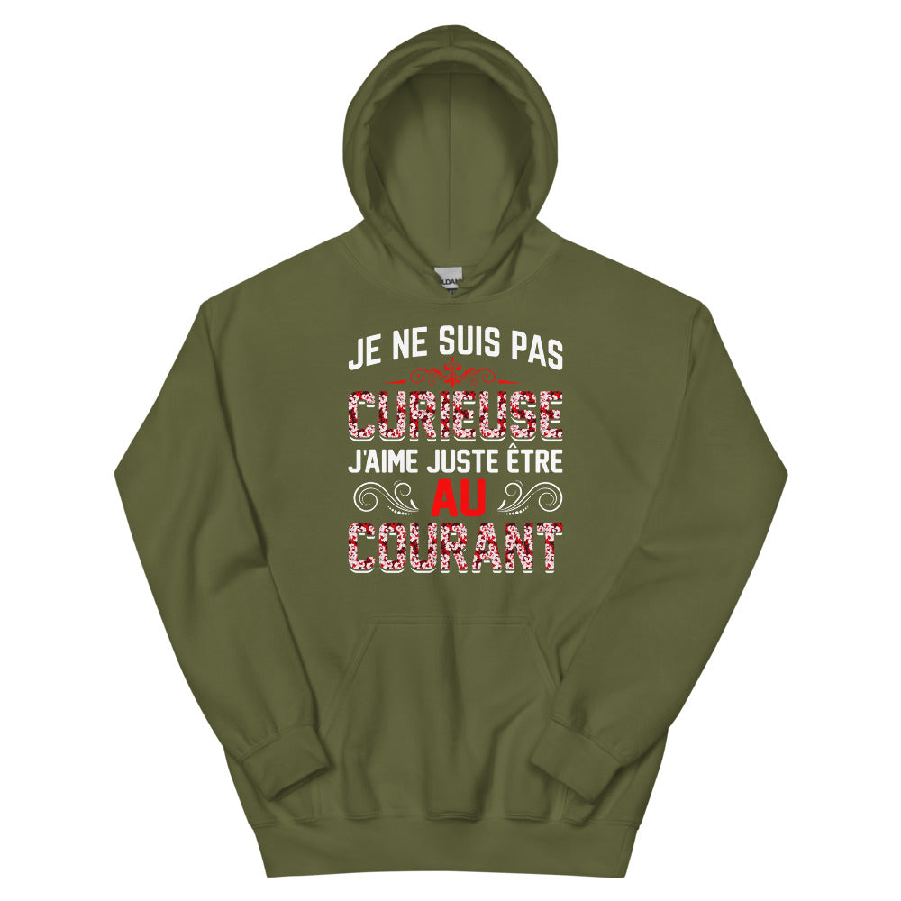 Sweat à capuche curieuse | vadormirva.com