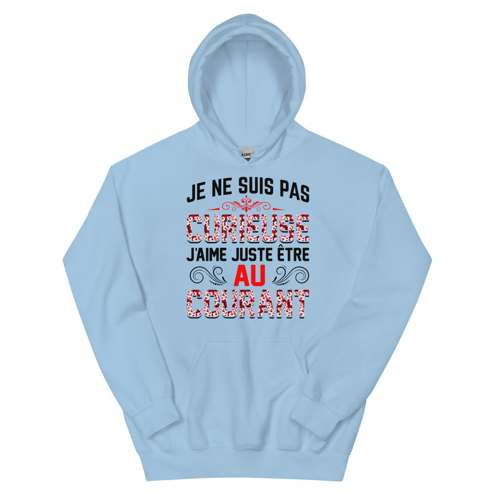 Sweat à capuche curieuse | vadormirva.com