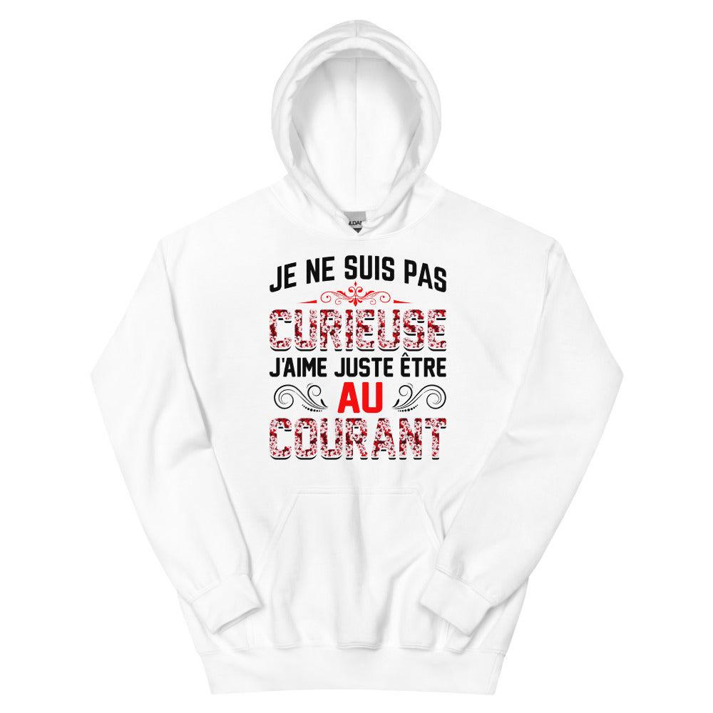 Sweat à capuche curieuse | vadormirva.com