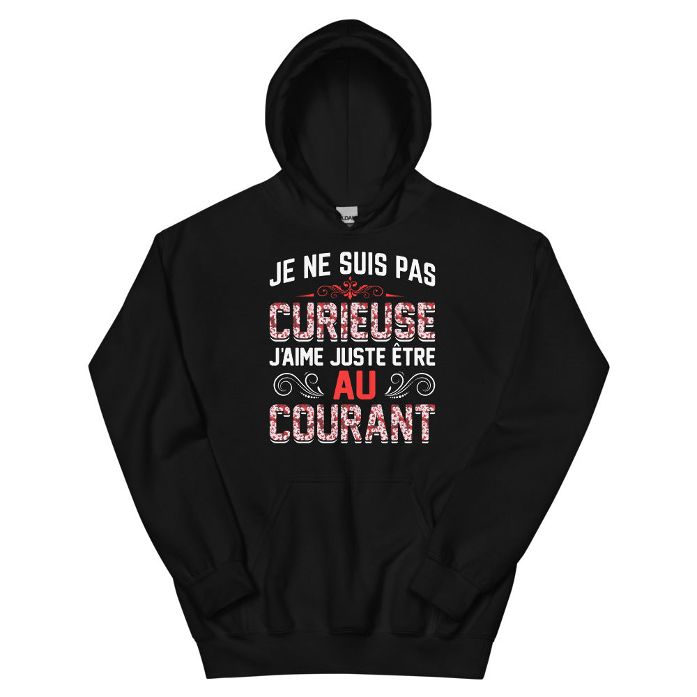 Sweat à capuche curieuse | vadormirva.com