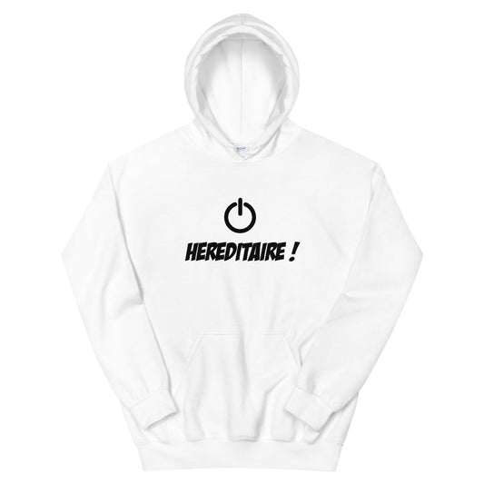 Sweat à capuche "Geek Hereditaire"