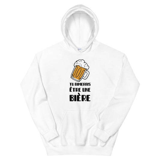Sweat à capuche j'aime la biere