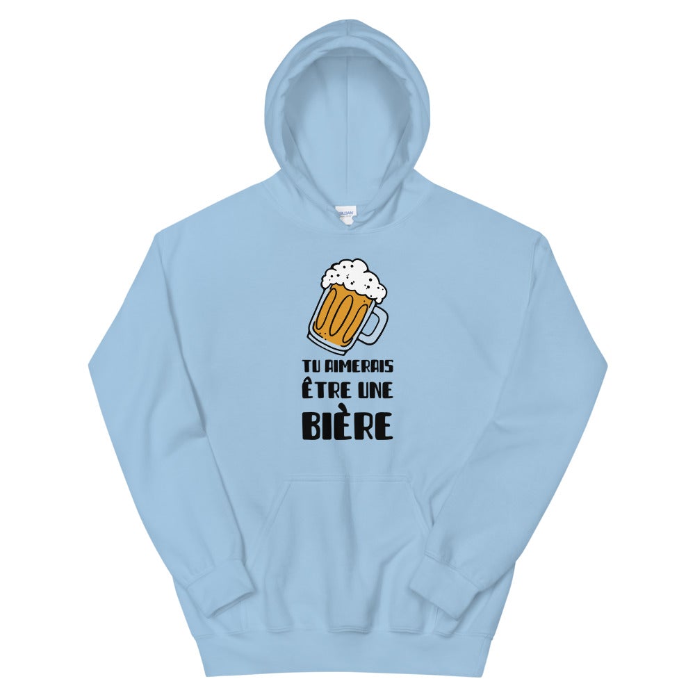 Sweat à capuche j'aime la biere