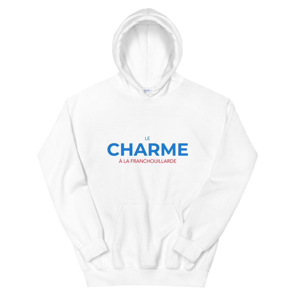 Sweat à capuche le charme à la franchouillarde