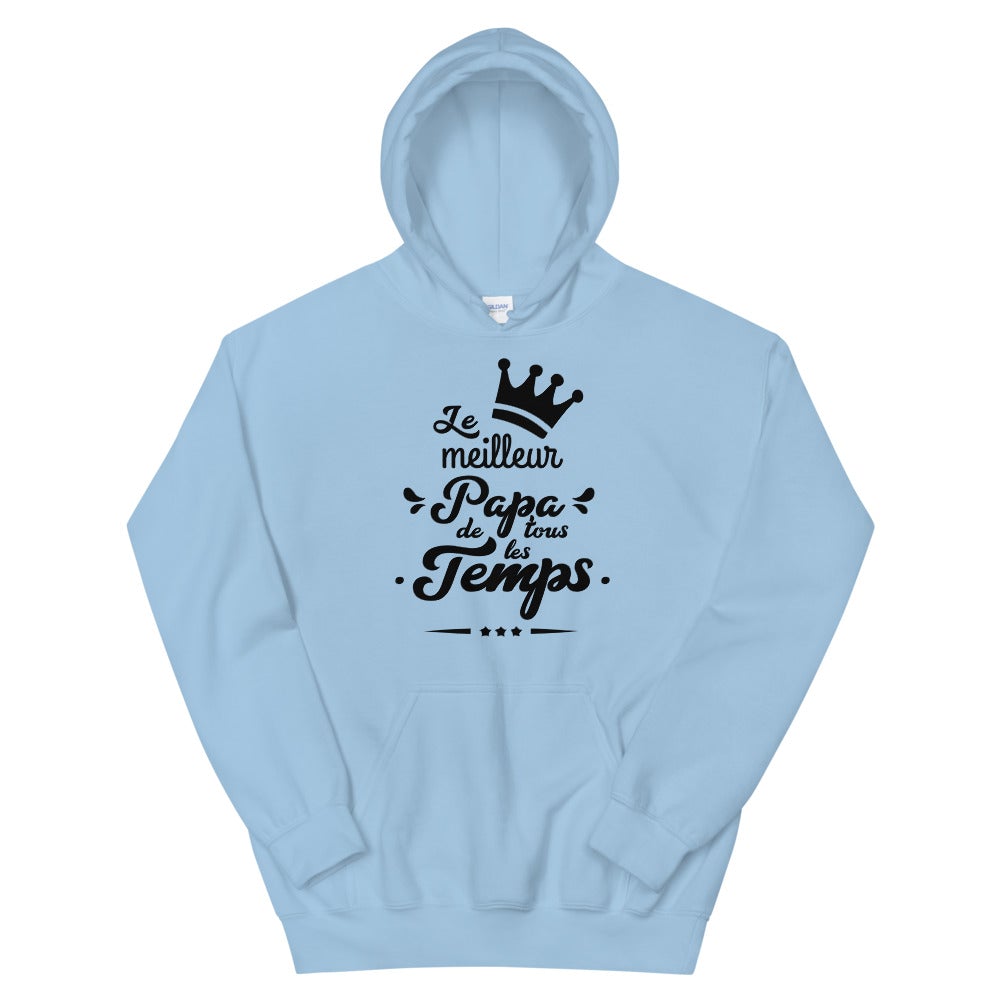 Sweat à capuche "Le meuilleur Papa de tous les temps"