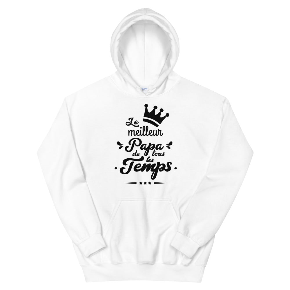 Sweat à capuche "Le meuilleur Papa de tous les temps"