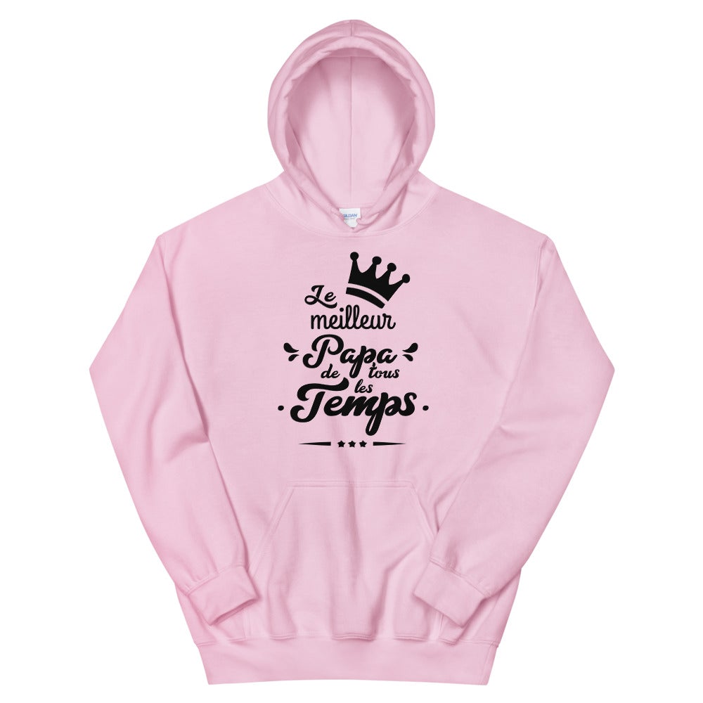 Sweat à capuche "Le meuilleur Papa de tous les temps"