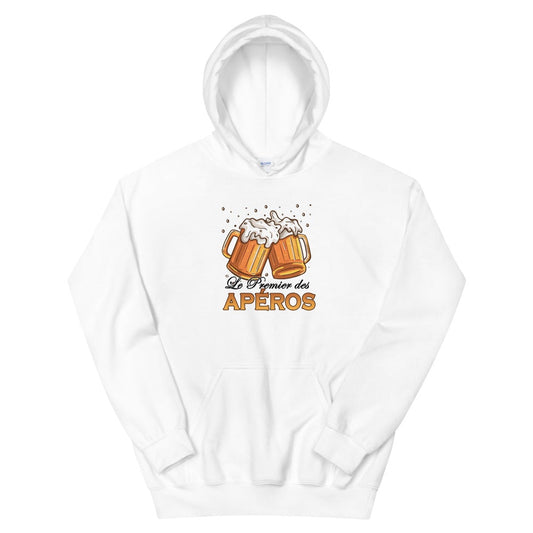 Sweat à capuche Le Premier des apéros | vadormirva.com