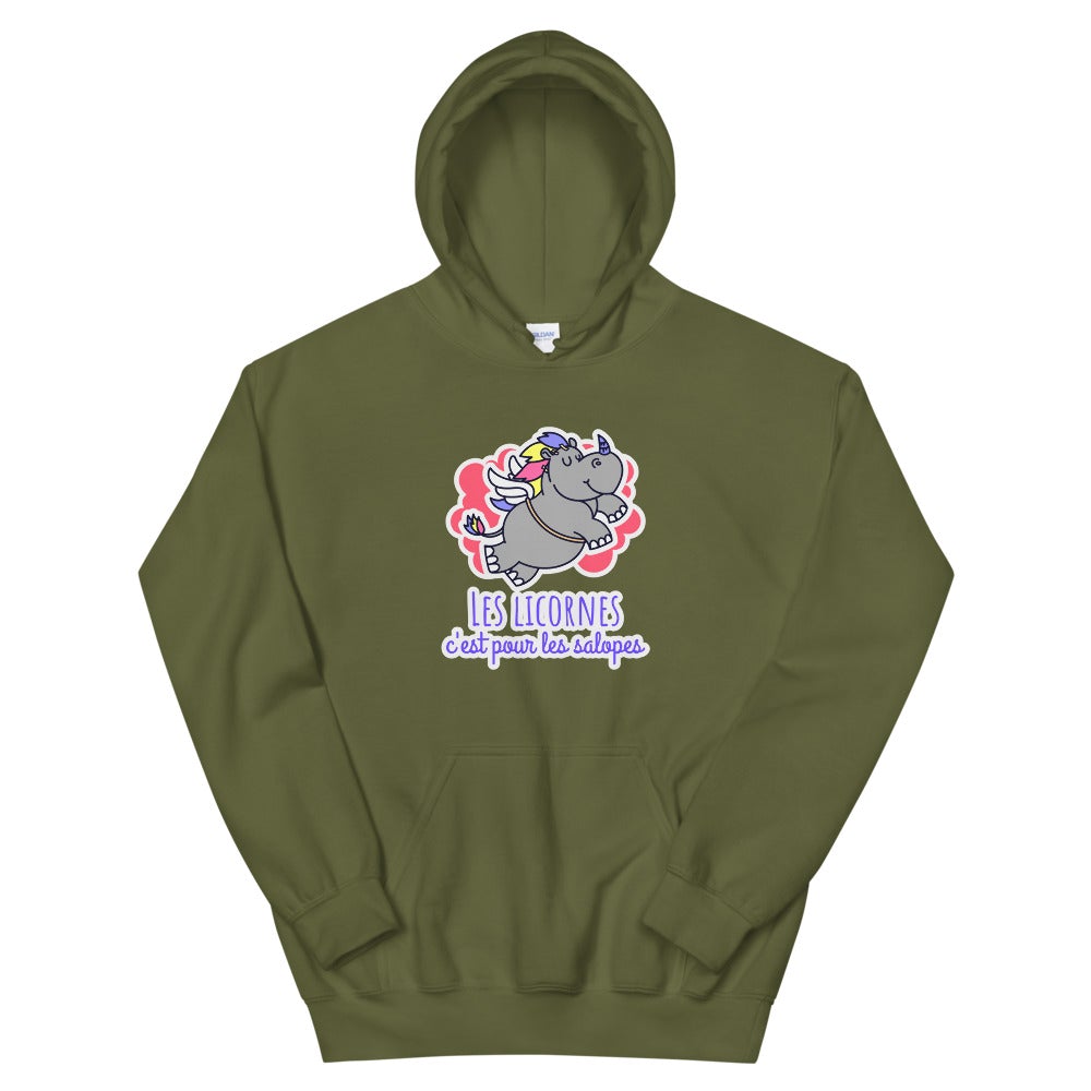 Sweat à capuche licorne adulte | vadormirva.com