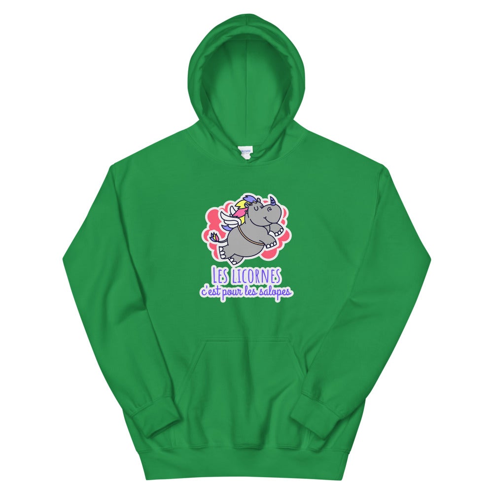 Sweat à capuche licorne adulte | vadormirva.com