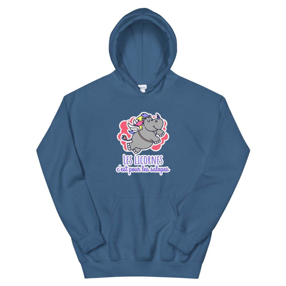 Sweat à capuche licorne adulte | vadormirva.com